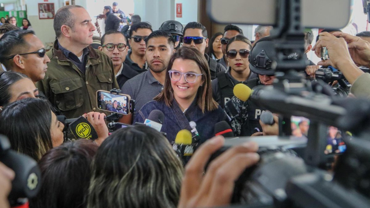 María José Pinto es la vicepresidenta electa del Ecuador.