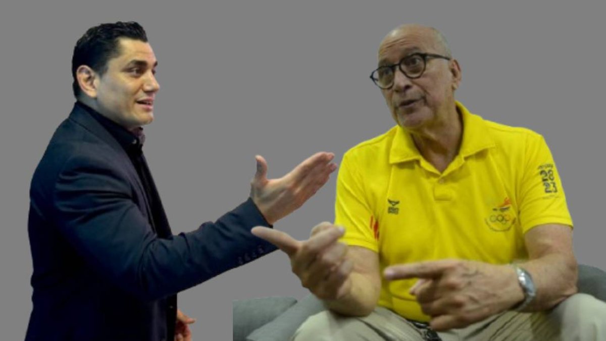 Roberto Ibañez (i) busca llegar a la presidencia del COE, mientras que Jorge Delgado (d) va por la reelección