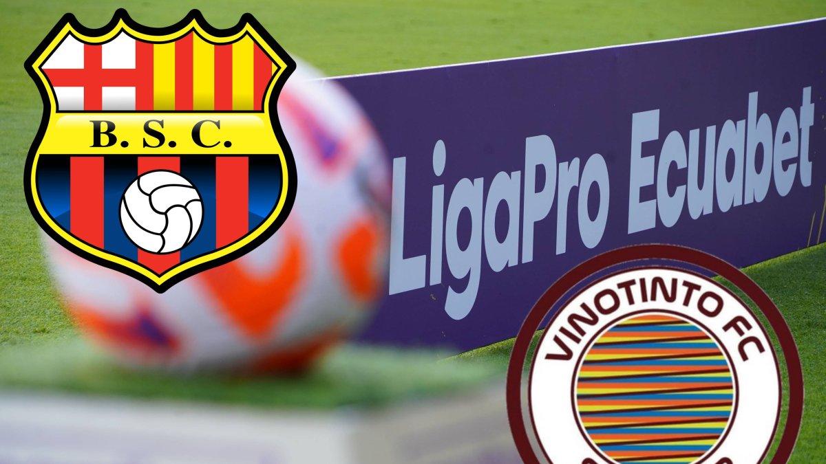 Barcelona SC y Vinotinto se enfrentarán en el estadio Monumental.