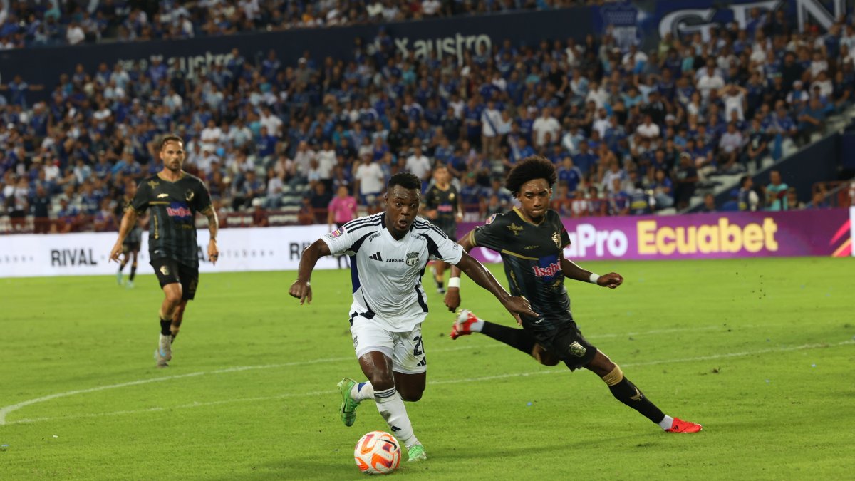 Emelec está en la zona del descenso de la LigaPro 2025.