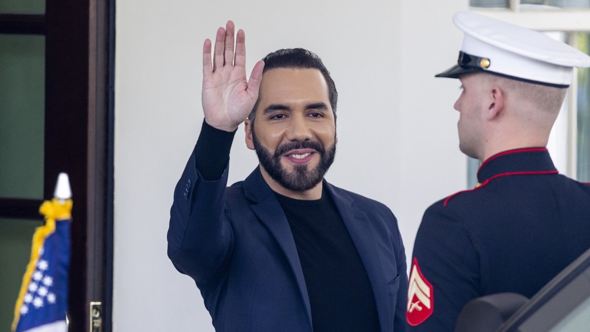 El presidente de El Salvador, Nayib Bukele.