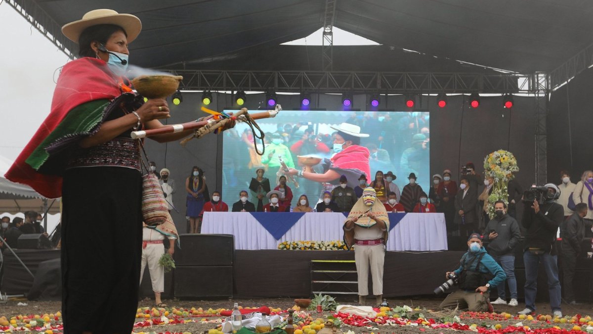 La población indígena en Ecuador representa el 7,7%. El 60% vive en condición de pobreza.