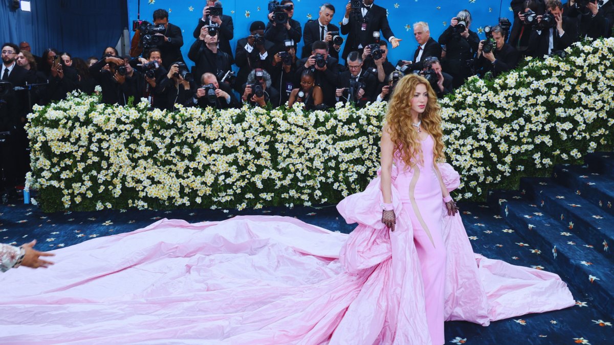 Shakira en la Met Gala 2025