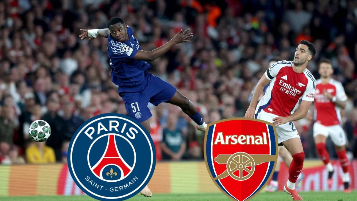 Willian Pacho será titular en el PSG para enfrentar al Arsenal.