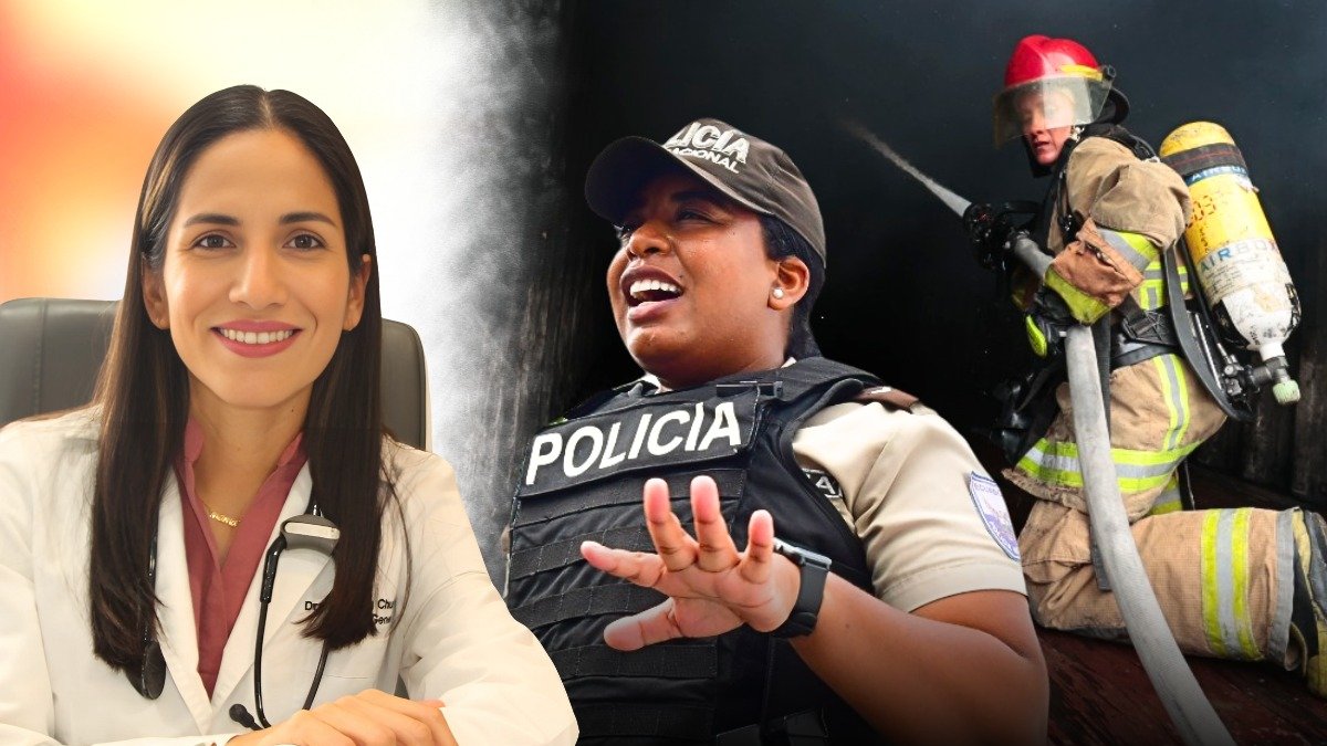 Mayling Chusán, Carolay Bolaños y Ximena Astudillo son muestra de cómo las madres combinan sus labores con el cuidado de los hijos.