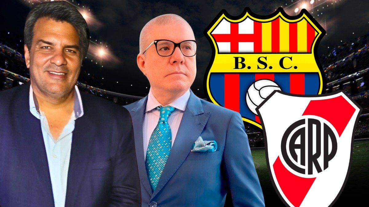 Alfonso Pocho Harb y Vito Muñoz y los recuerdos del Barcelona SC vs. River Plate de 1990.