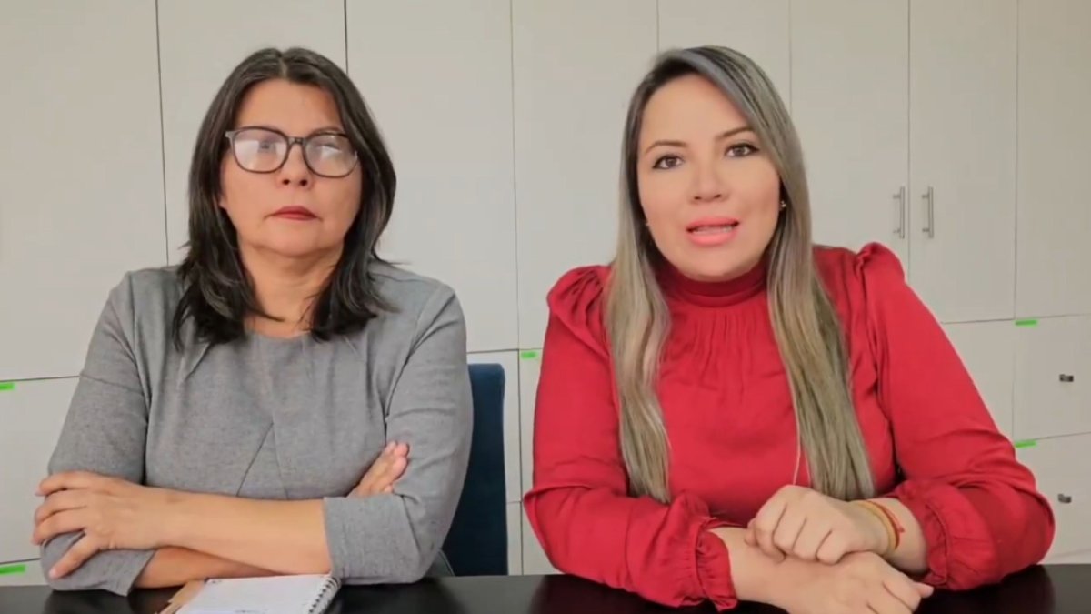 Angélica Porras y Priscila Schettini aparecen en un video y hablan del TCE.