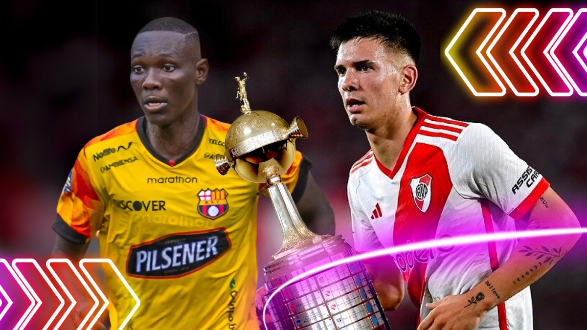 Barcelona SC recibe a River Plate en la fecha 4 de la Copa Libertadores 2025.