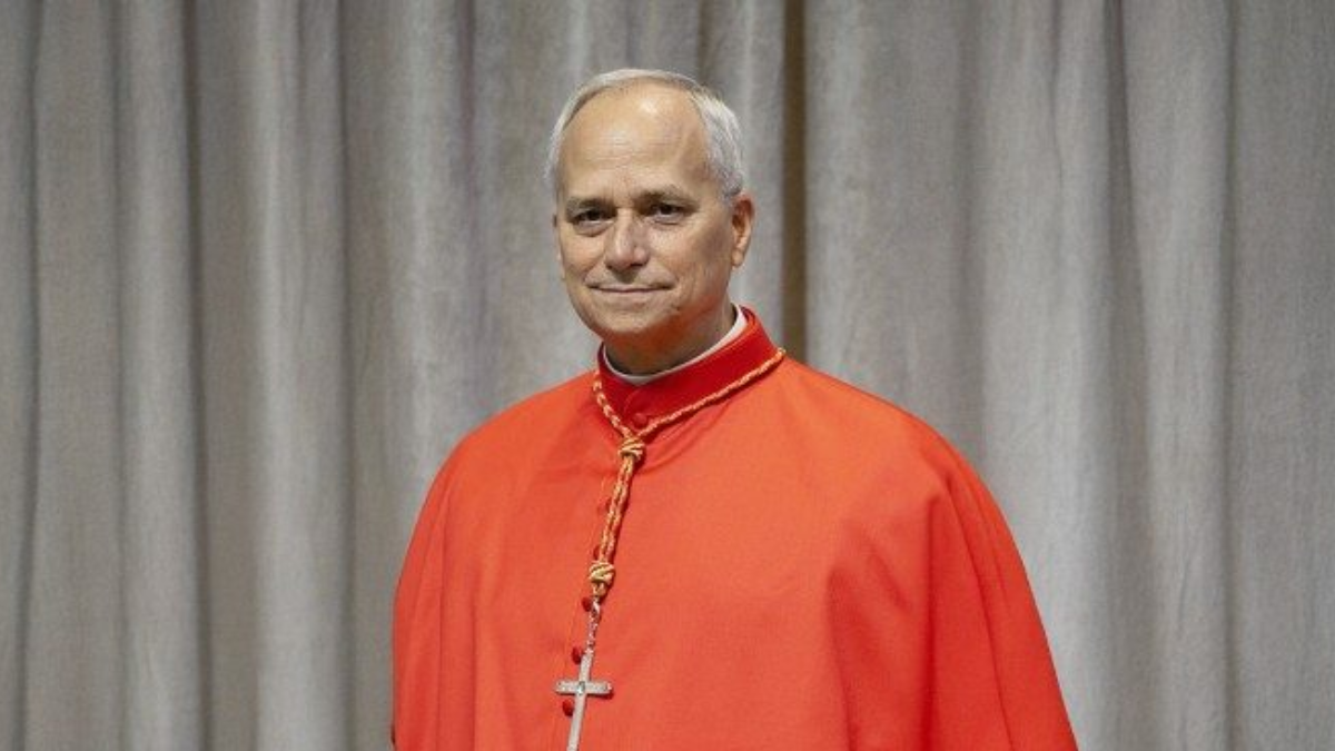 Primer Papa agustino, tiene casi 70 años. Fue Prefecto del Dicasterio para los Obispos