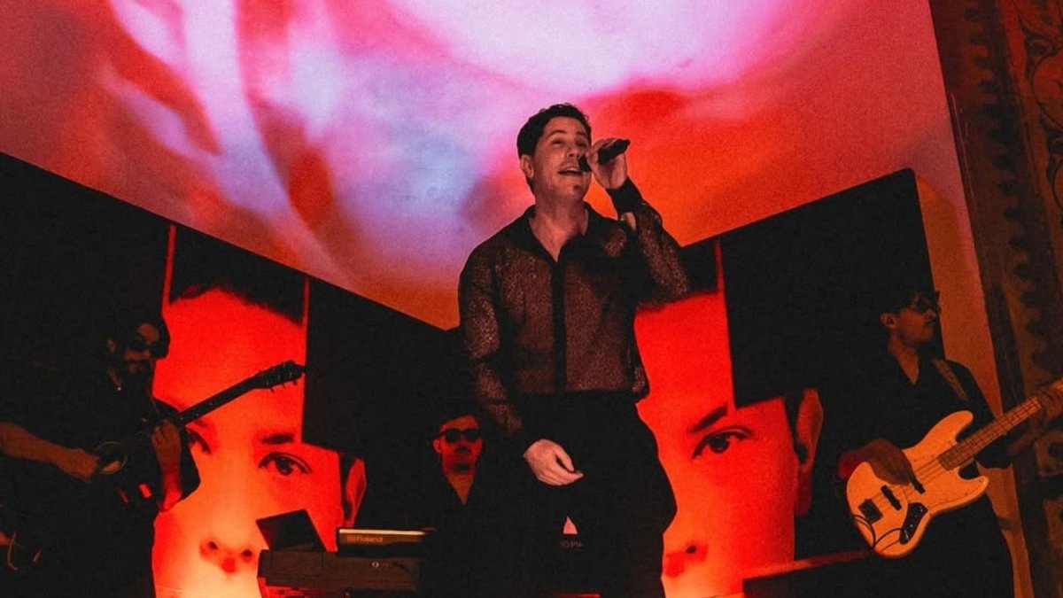 Christian Chávez en la presentación de su EP 'Sí'