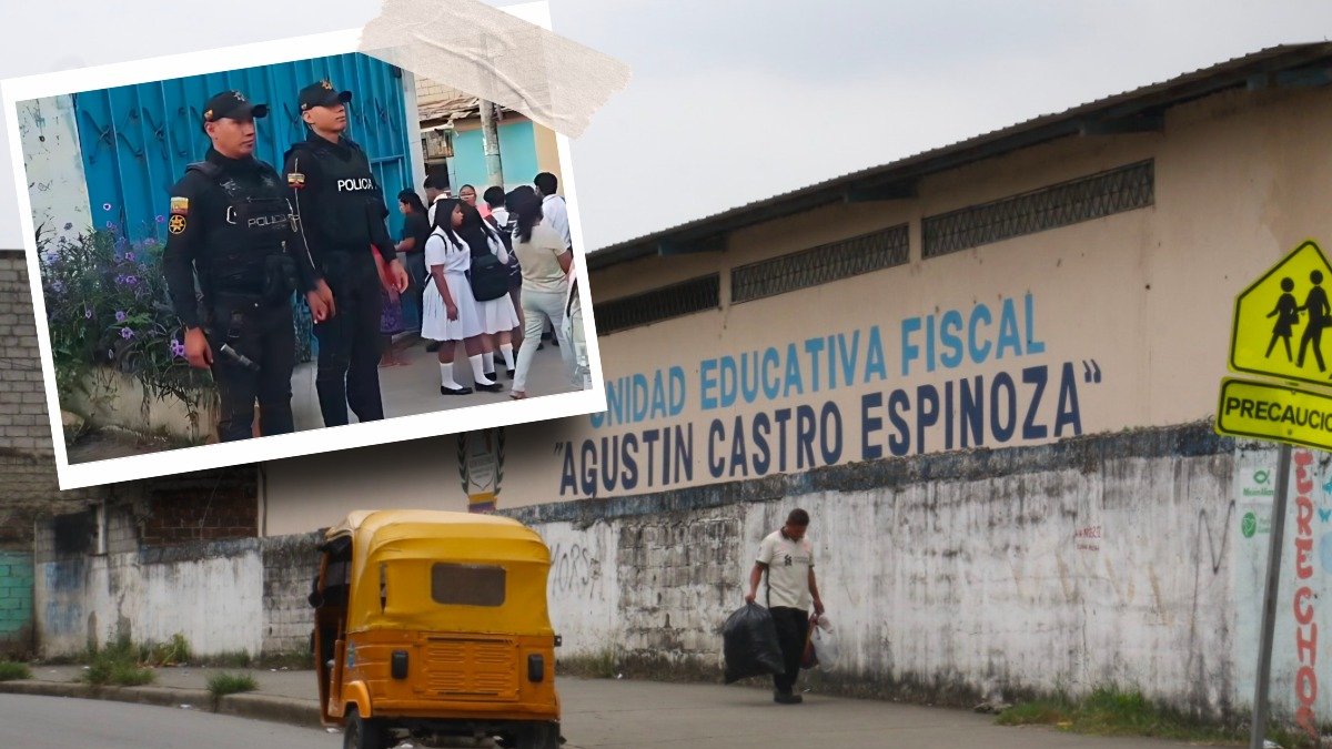 La Policía Nacional aseguró que se reforzará la presencia de agentes en los exteriores de las instituciones en Nueva Prosperina