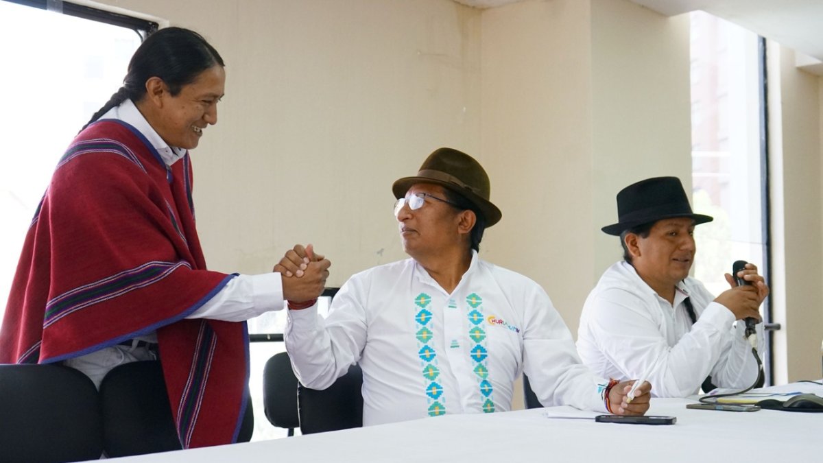 Guillermo Churuhumbi es el actual coordinador nacional de Pachakutik.