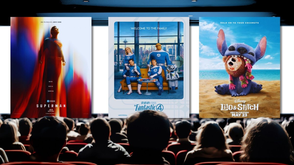 Superman, Lilo & Stitch y Los Cuatro Fantásticos