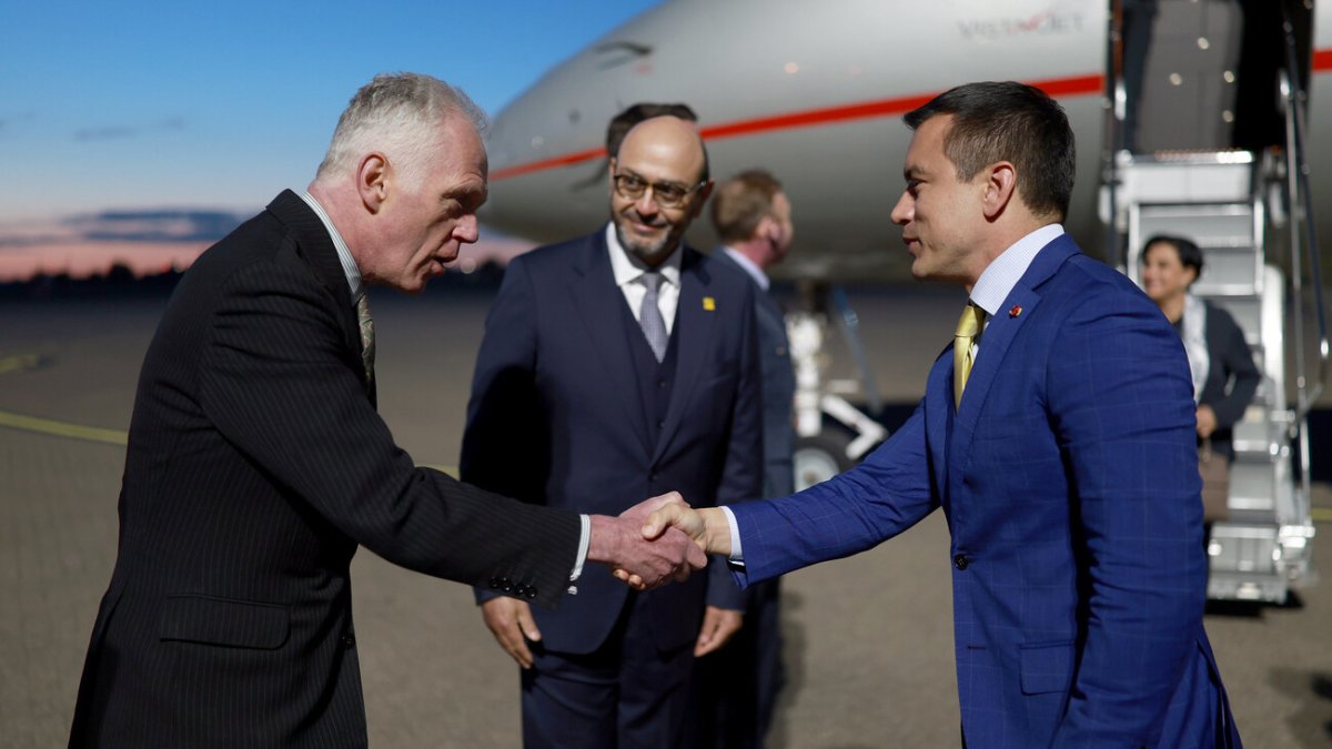 Reino Unido fue uno de los países por el que pasó Daniel Noboa en su gira internacional.