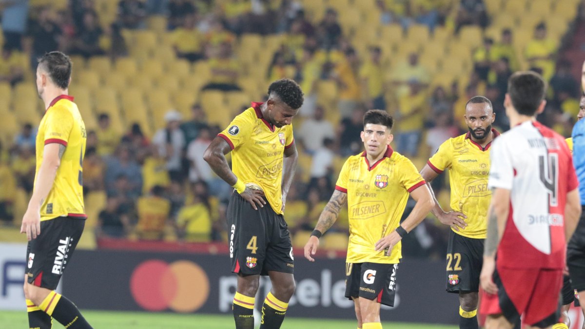 Barcelona y la peor cara en la Copa Libertadores.