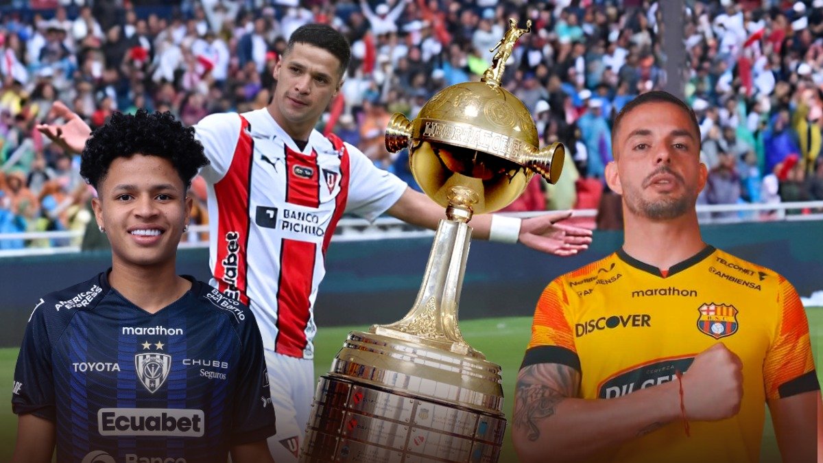 Barcelona SC, Independiente del Valle y Liga de Quito buscan avanzar a los octavos de final de la Copa Libertadores 2025.