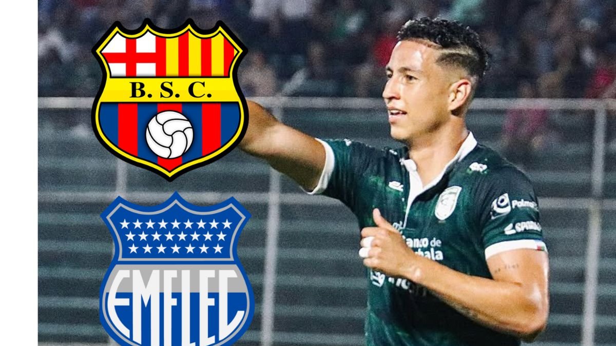 Miguel Parrales atacante de Orense SC.