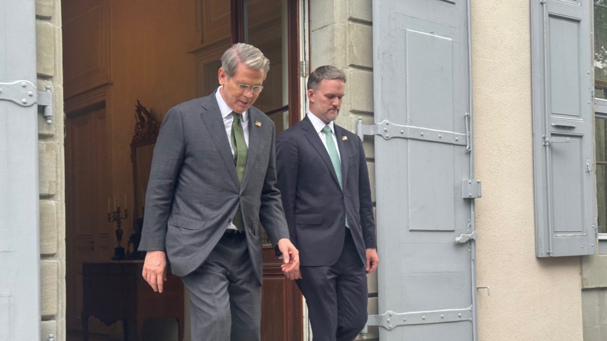 El secretario del Tesoro de Estados Unidos, Scott Bessent y el representante de Comercio, Jamieson Greer.