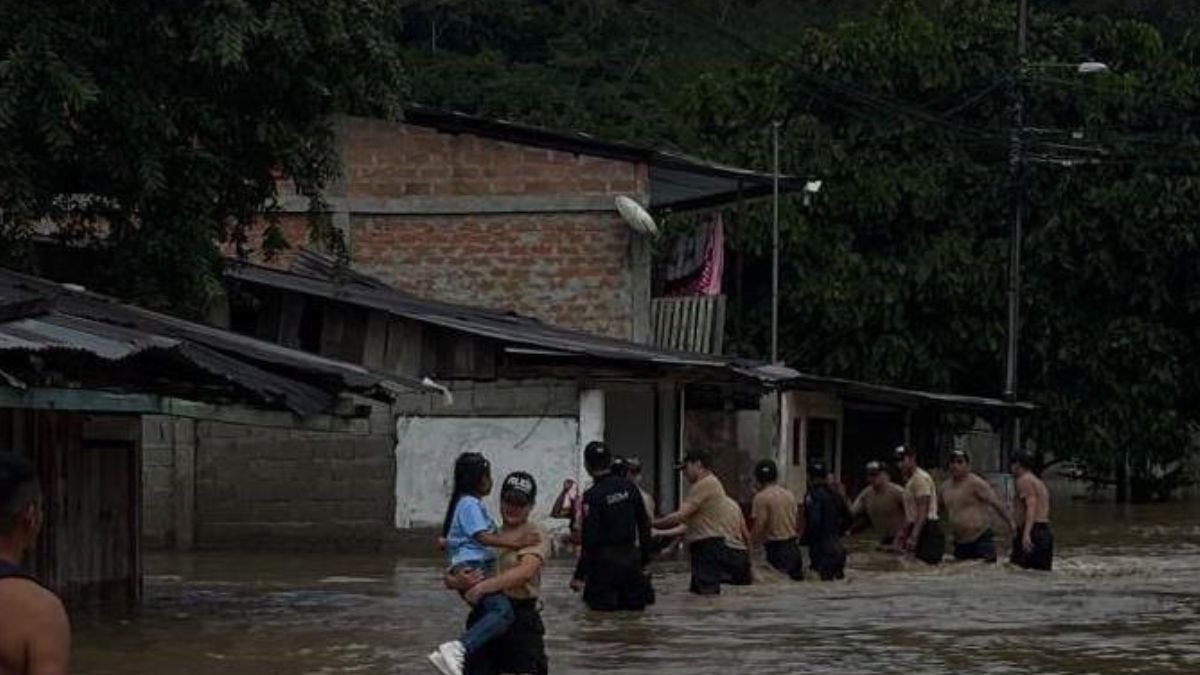 Cuatro cantones de Zamora Chinchipe sufren los estragos del invierno.