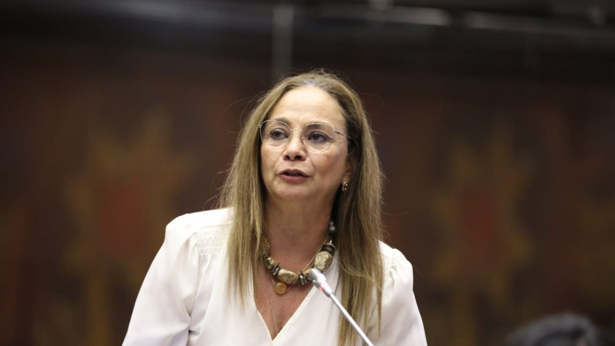 Asambleísta del correísmo Pierina Correa.