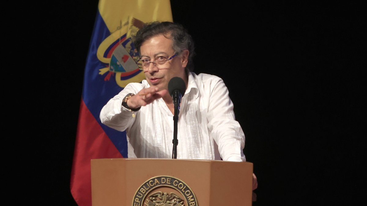 Presidente de Colombia, Gustavo Petro.