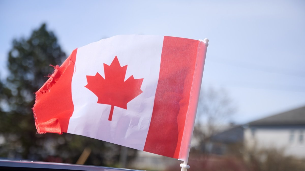 Bandera de Canadá.