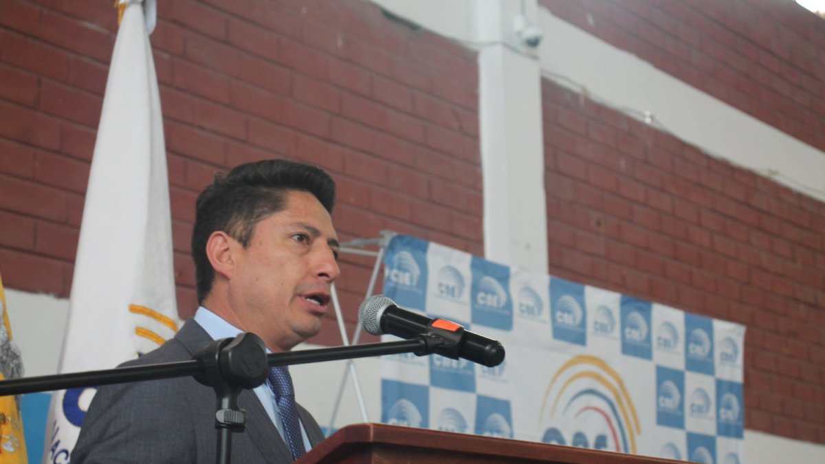 Mauricio Mayorga fue el Director del Centro de Privación de Libertad Chimborazo 1