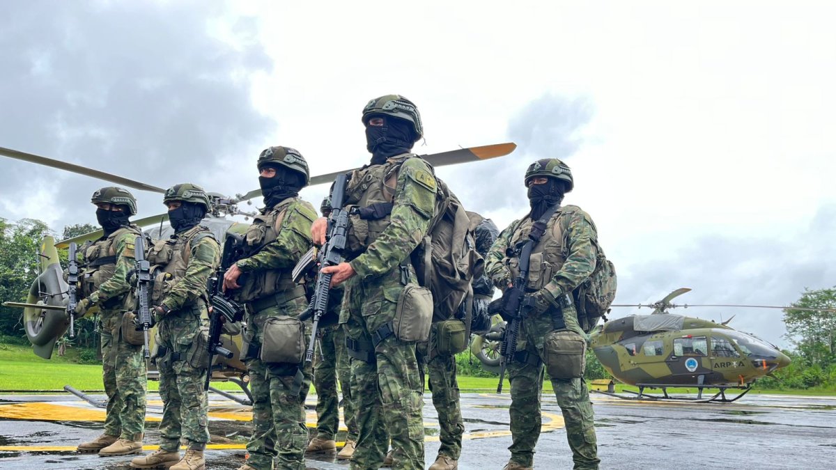 Las operaciones se desarrollan en la jurisdicción de la Brigada de Selva 19 Napo