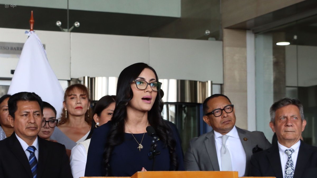 Viviana Veloz, hasta este 13 de mayo presidenta de la Asamblea, informó sobre el pedido de Anabella Azín.