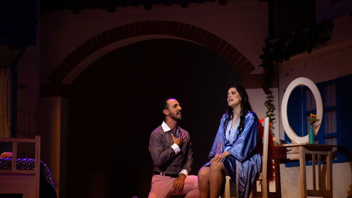 Fabo Doja y Alexandra Cabanilla.