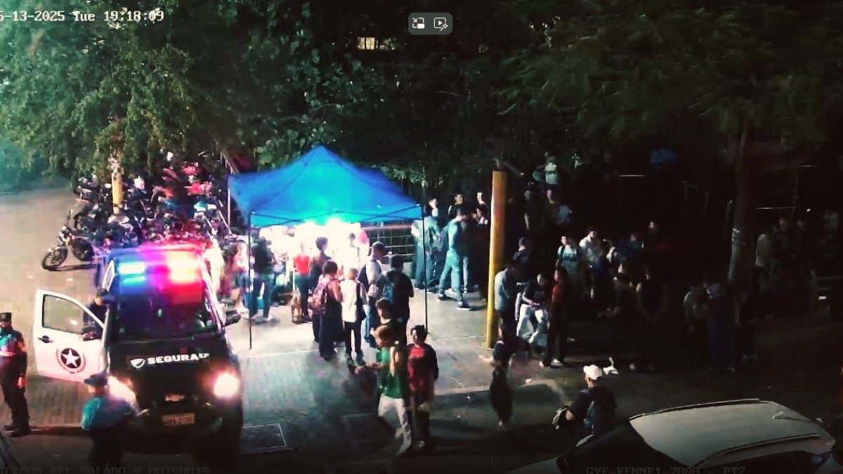 La intervención fue liderada por agentes de control municipal.