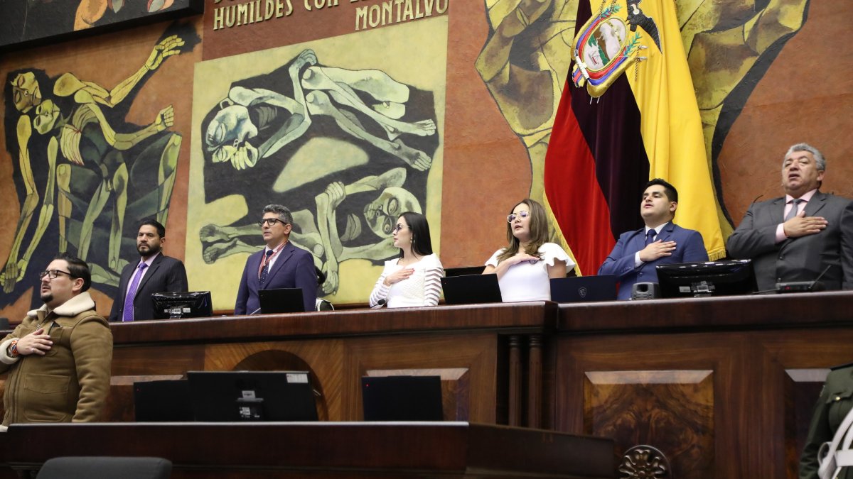Viviana Veloz fue la última presidenta de la Asamblea Nacional.