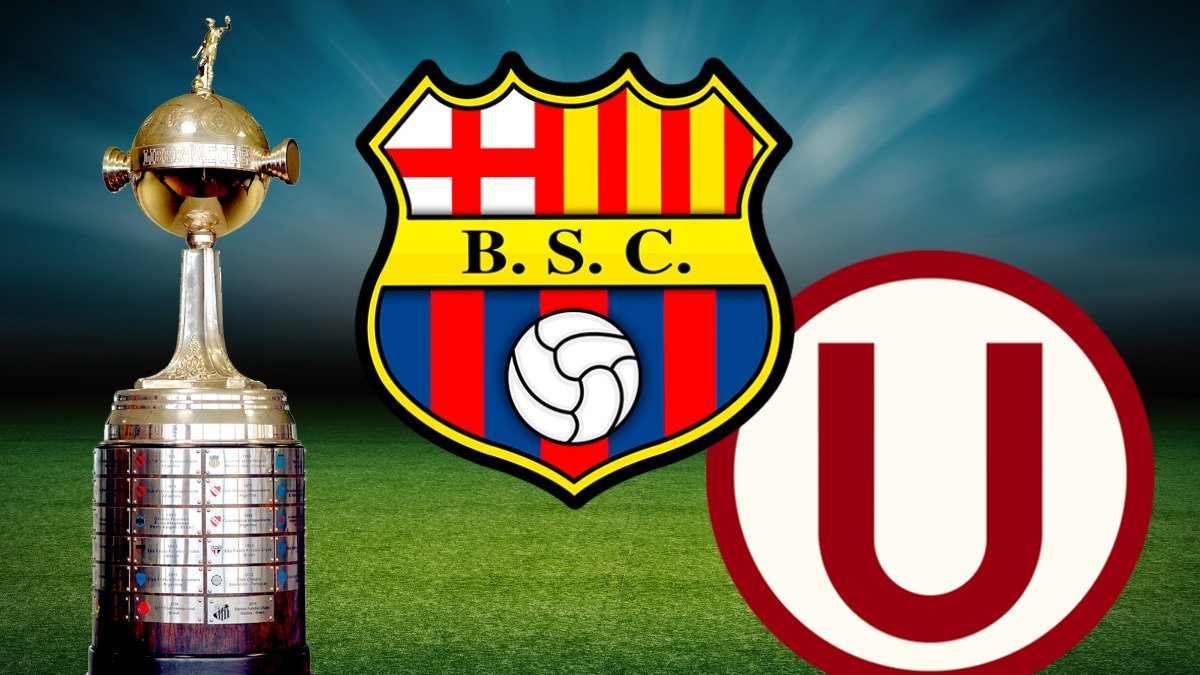 Barcelona SC y Universitario chocan en la Copa Libertadores 2025.