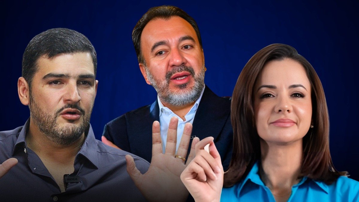 Aquiles Álvarez, Pabel Muñoz y Marcela Aguiñaga reconocieron el triunfo de Daniel Noboa.