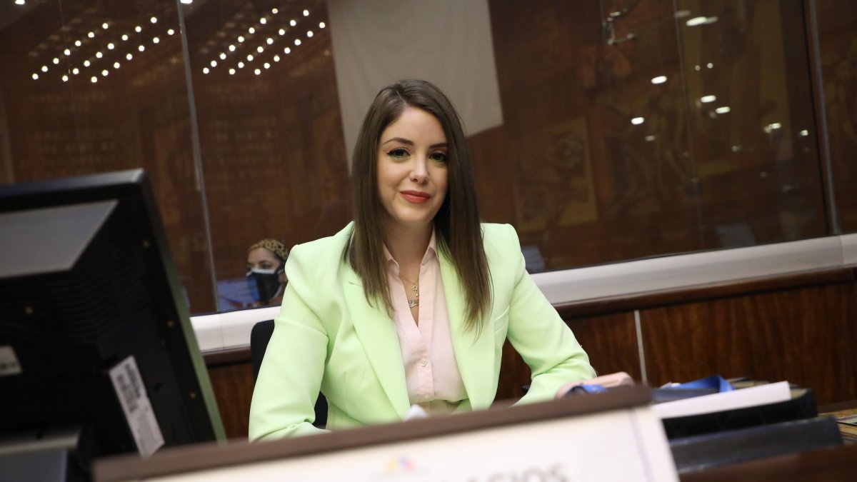 La asambleísta del correísmo, Mónica Palacios, se refirió a la elección de Niels Olsen como presidente de la Asamblea Nacional.