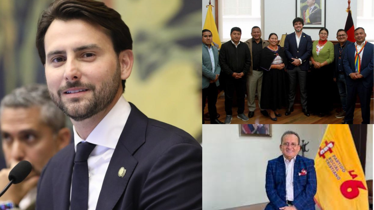 Niels Olsen fue elegido presidente de la Asamblea, con el apoyo de Pachakutik y PSC.