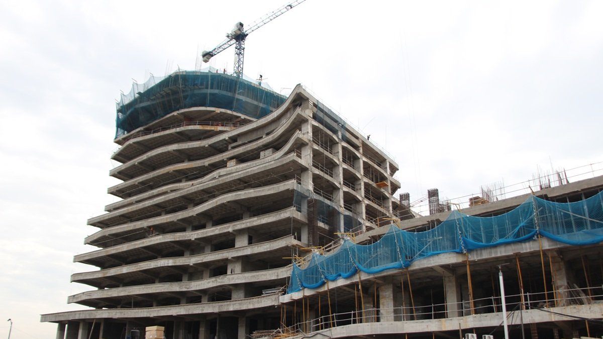 El proyecto inmobiliario The Hills está siendo construido en Puerto Santa Ana, en el norte de Guayaquil.