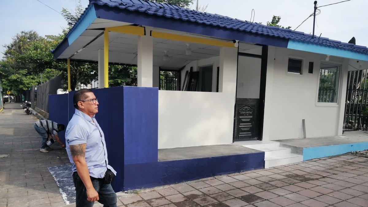 El nuevo EAS fue construido gracias a la ayuda de la comunidad.