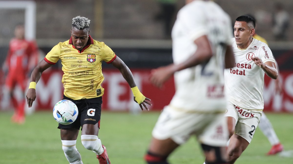 Barcelona SC perdió en la visita a Universitario.