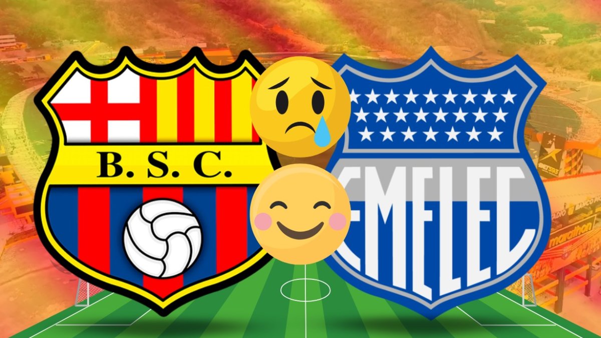 Barcelona SC vs Emelec por la fecha 13 de LigaPro.