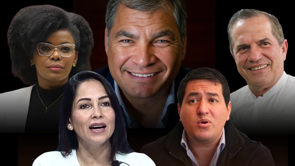 El expresidente Rafael Correa aún cuenta con militantes fieles en sus filas.