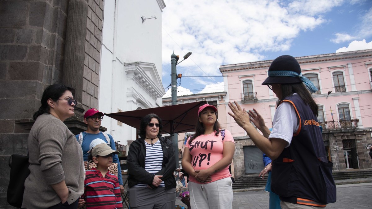El colectivo Mi Loma Grande organiza recorridos turísticos por las casas patrimoniales y zonas emblemáticas del barrio.