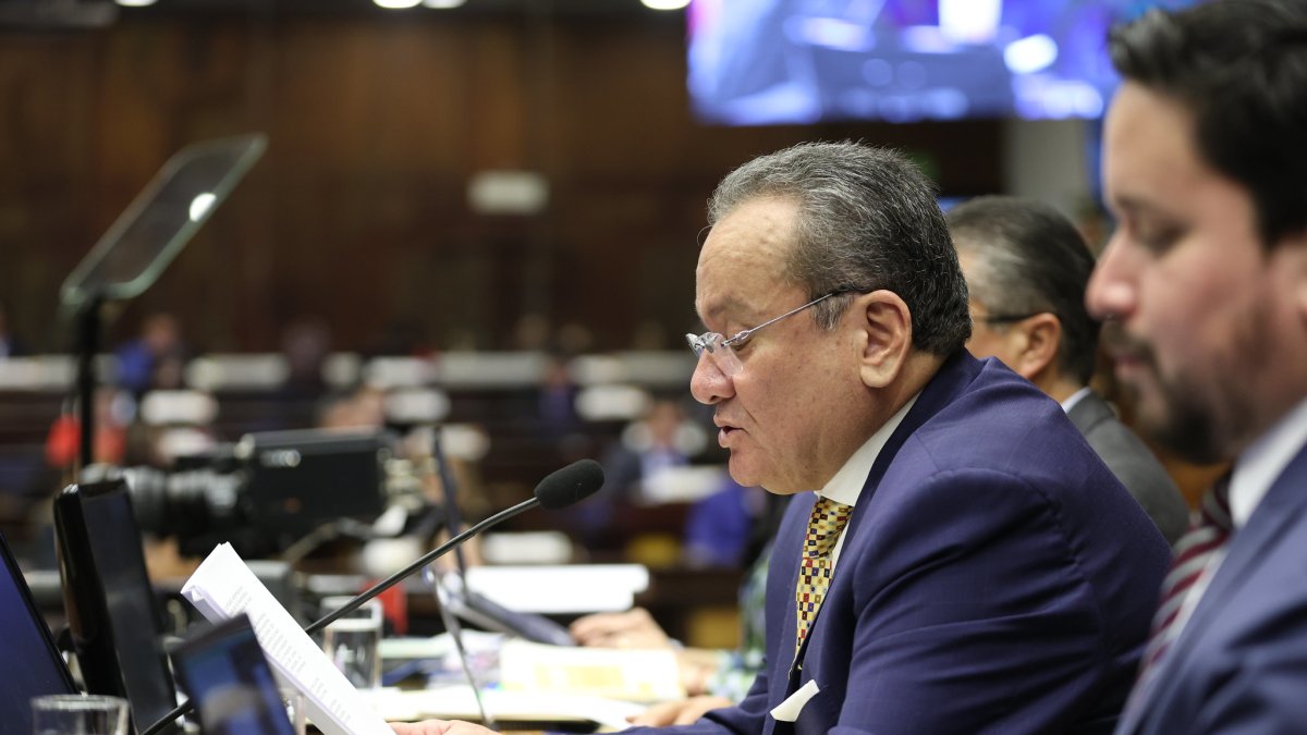 El asambleísta nacional del Partido Social Cristiano, Alfredo Serrano.
