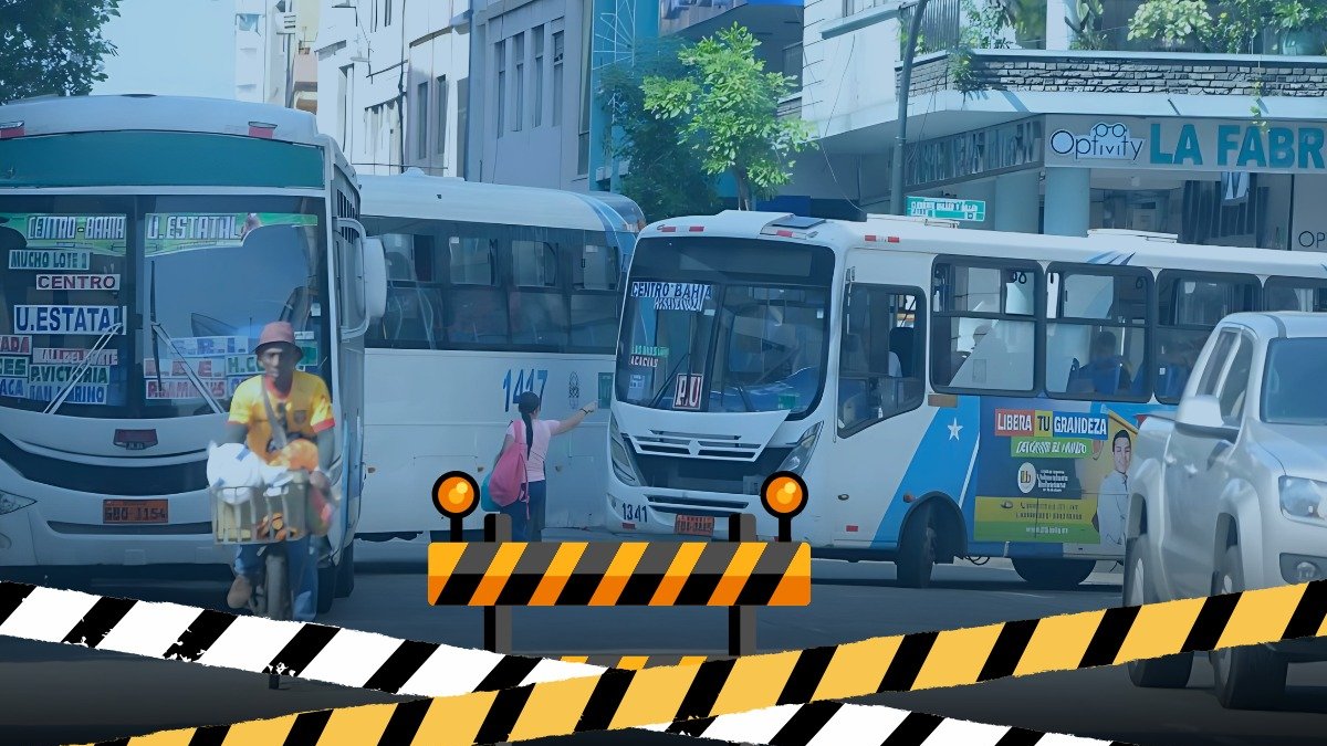 Líneas de buses cambiarán su recorrido este domingo