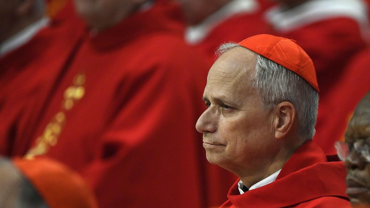 Robert Francis Prevost, previo a su elección como papa. Cuando era cardenal, iba a un gimnasio en el Vaticano.