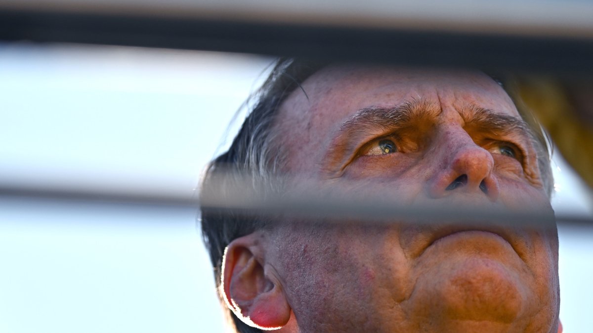 El expresidente de Brasil, Jair Bolsonaro.