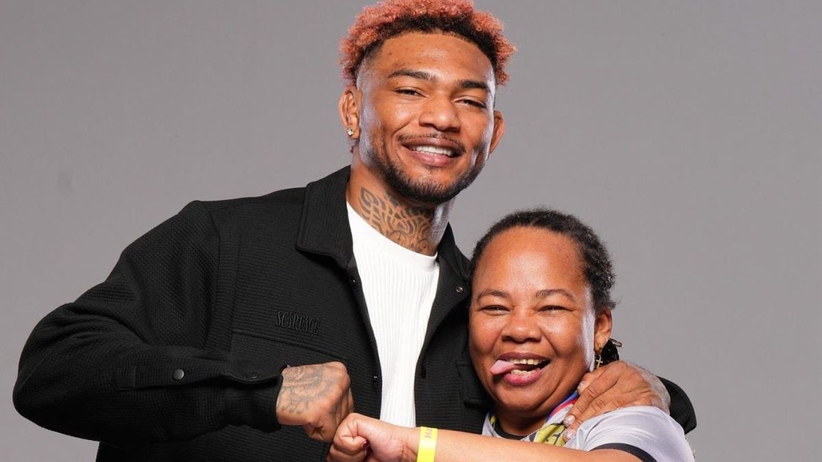 Katty Hurtado y su hijo Michael Morales.