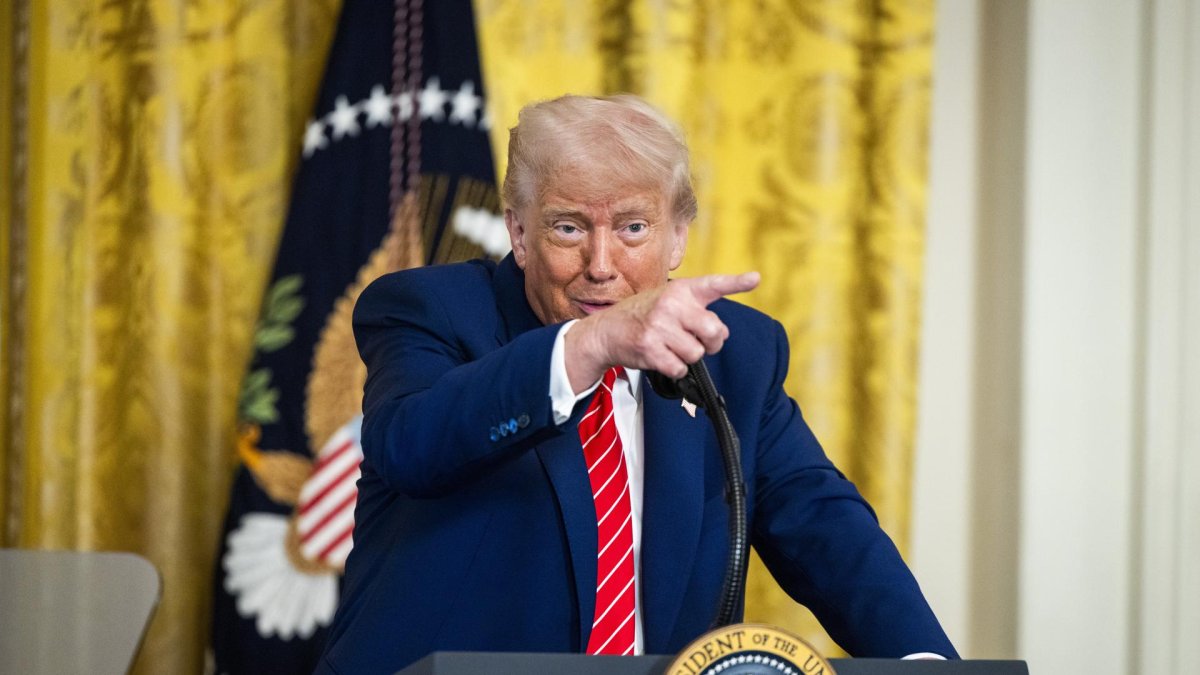 Fotografía del presidente de Estados Unidos, Donald Trump.