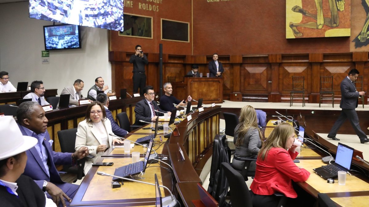 El correísmo reclamó que el secretario de la Asamblea bloqueó la solicitud y no dio trámite al pedido para inscribir la bancada de la Revolución Ciudadana.
