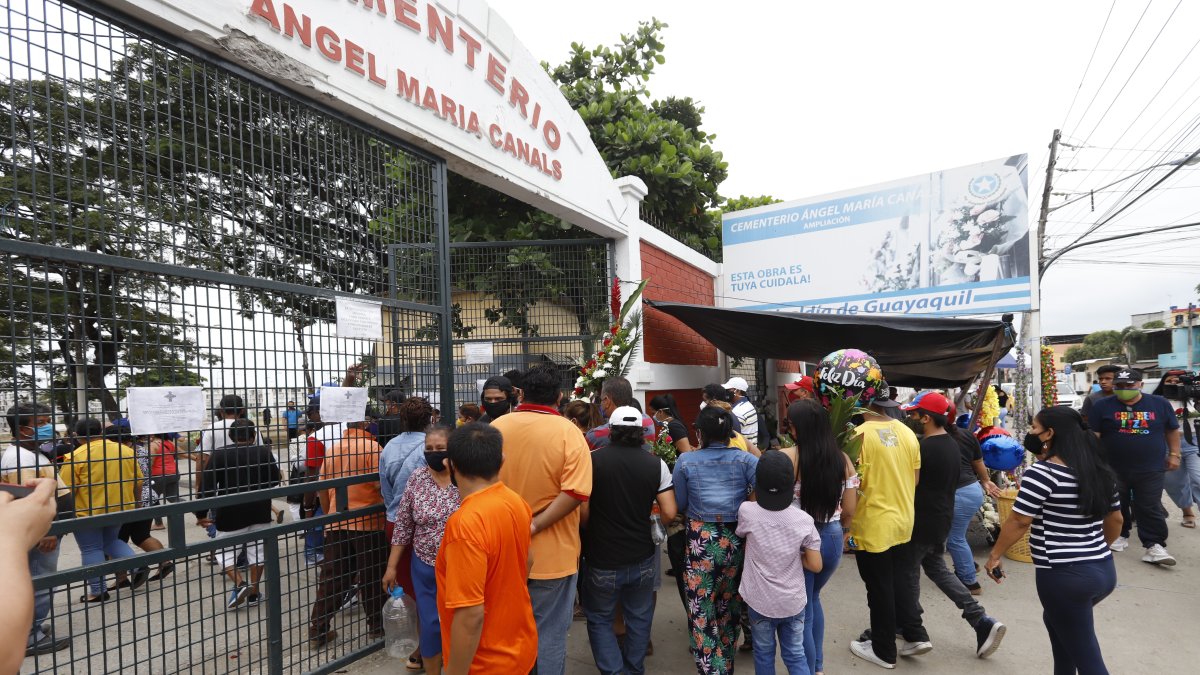Guayaquil. El cementerio Ángel María Canals, uno de los administrados por DASE EP.